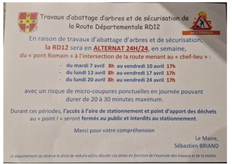 Informations de la part de la Mairie des Clefs.