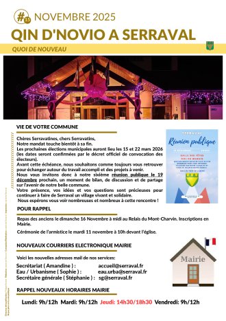 QIN D'NOVIO : Novembre 2025.